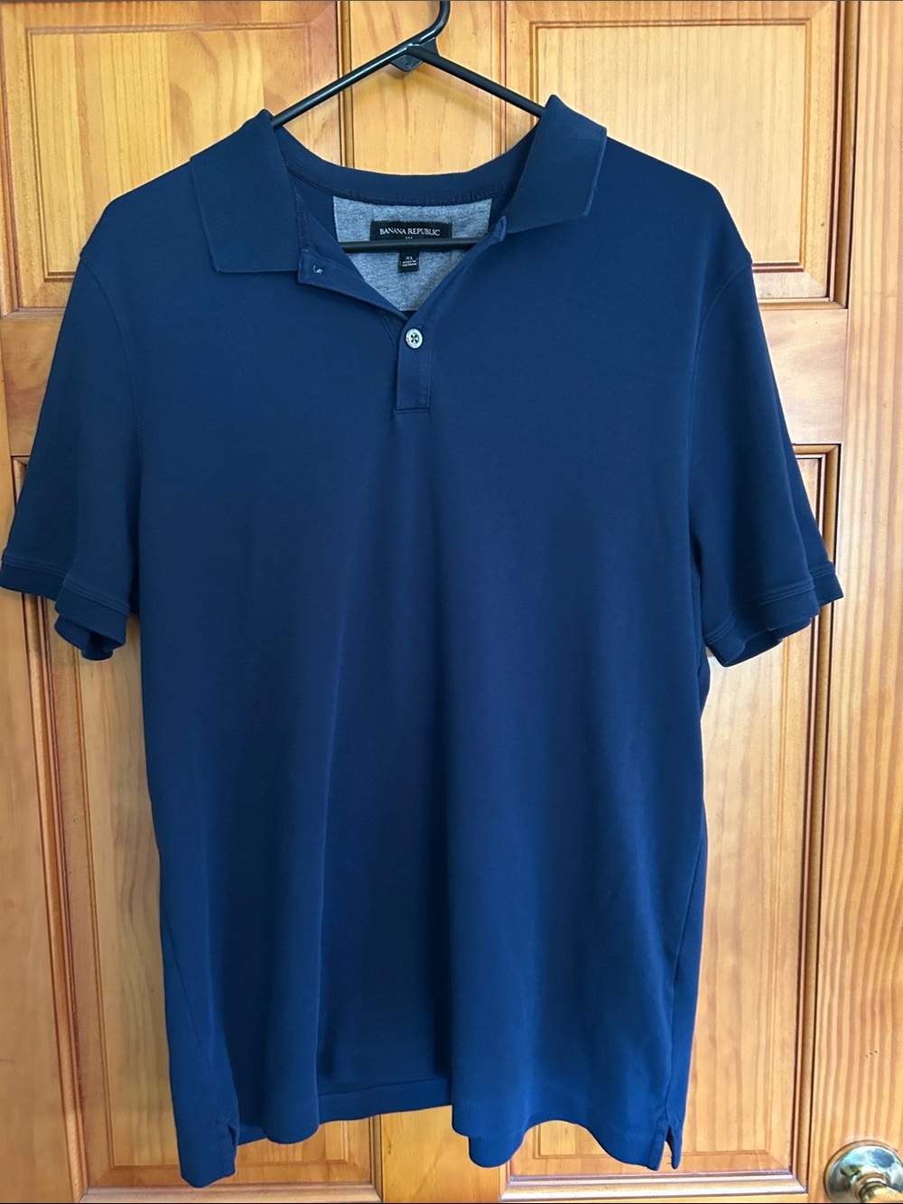 Banana Republic Men's Dark Blue Polo
